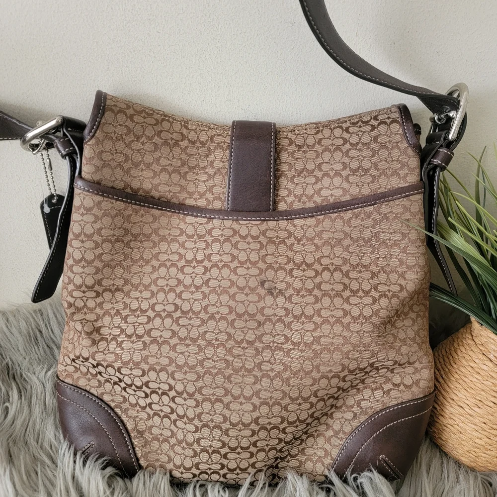 Coach vintage style classic convertible shoulder crossbody bag - Picture 7 of 10